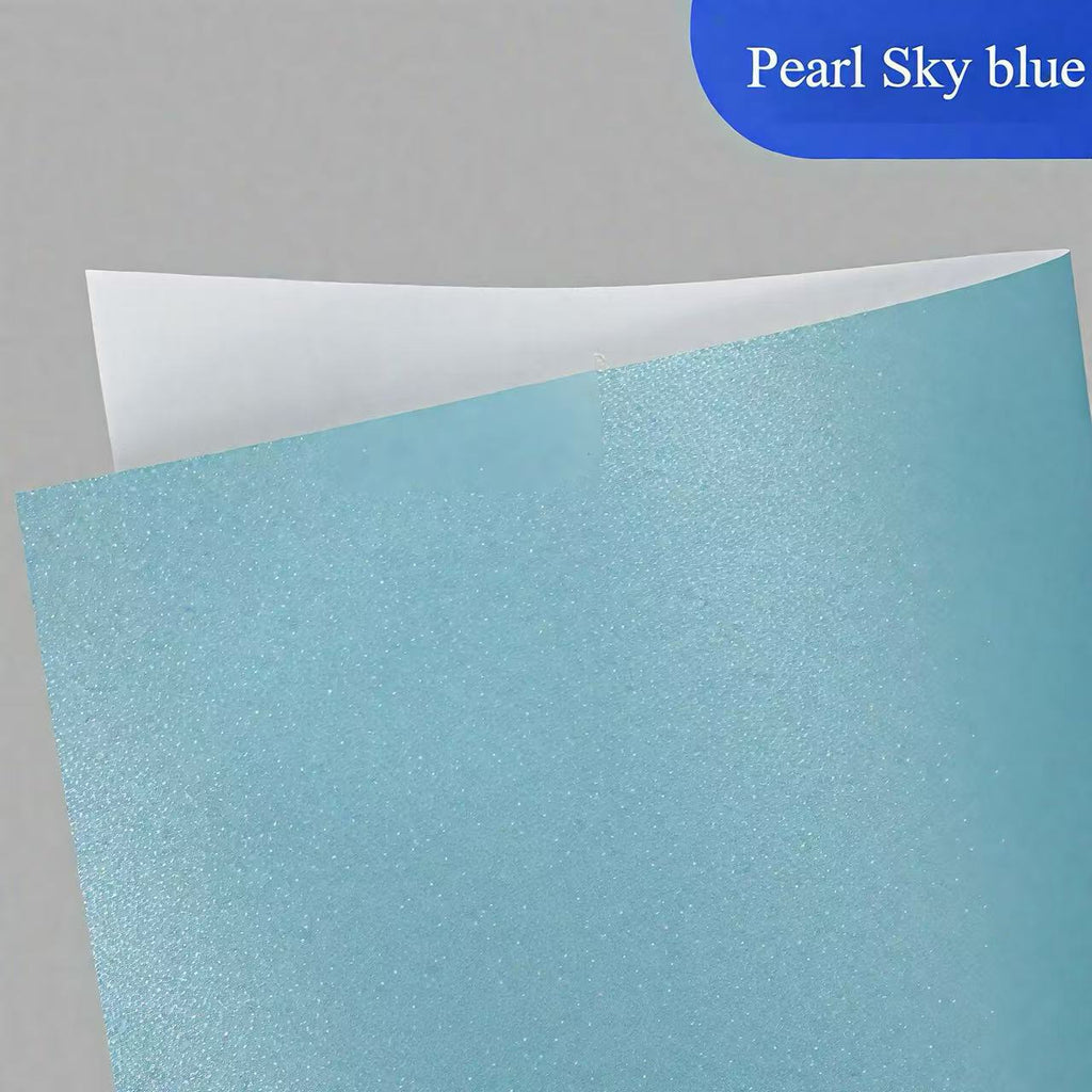 Pearl color paper Self-adhesive sticker
