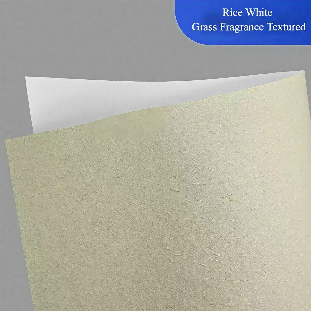 Grass Fragrance texture paper Self-adhesive sticker