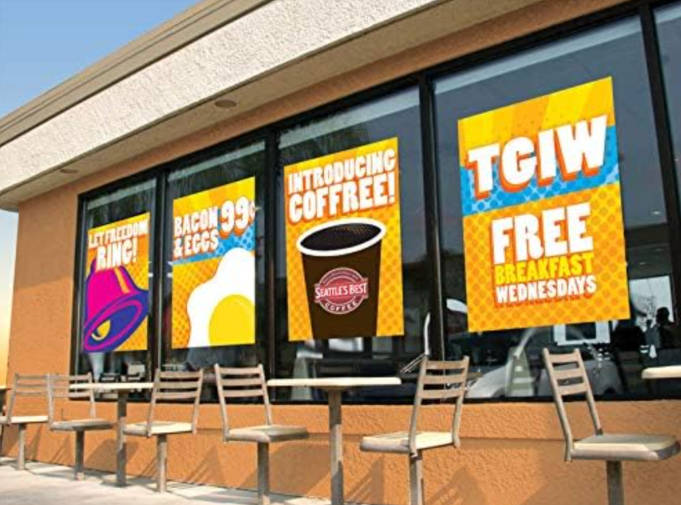 Polypropylene banner - Vinyl Roll PP Poster 85gsm - Matte - Sticker