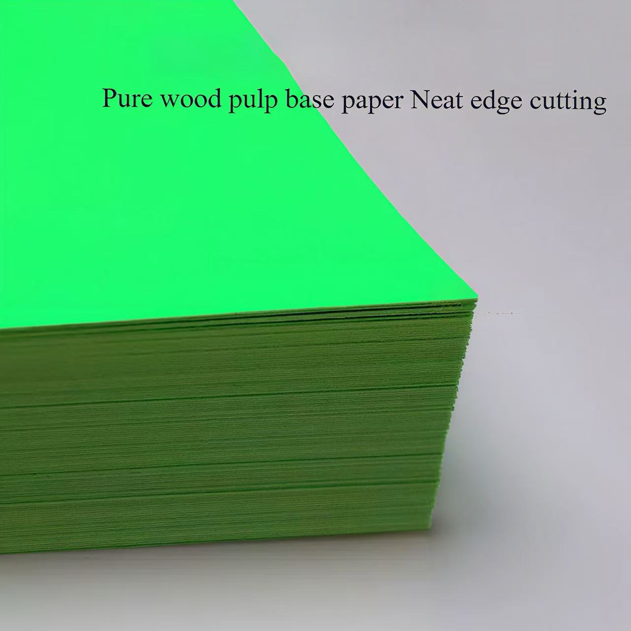 Fluorescent Paper Series Self-adhesive sticker