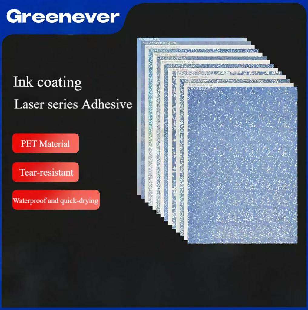 Holographic paper Self-adhesive sticker