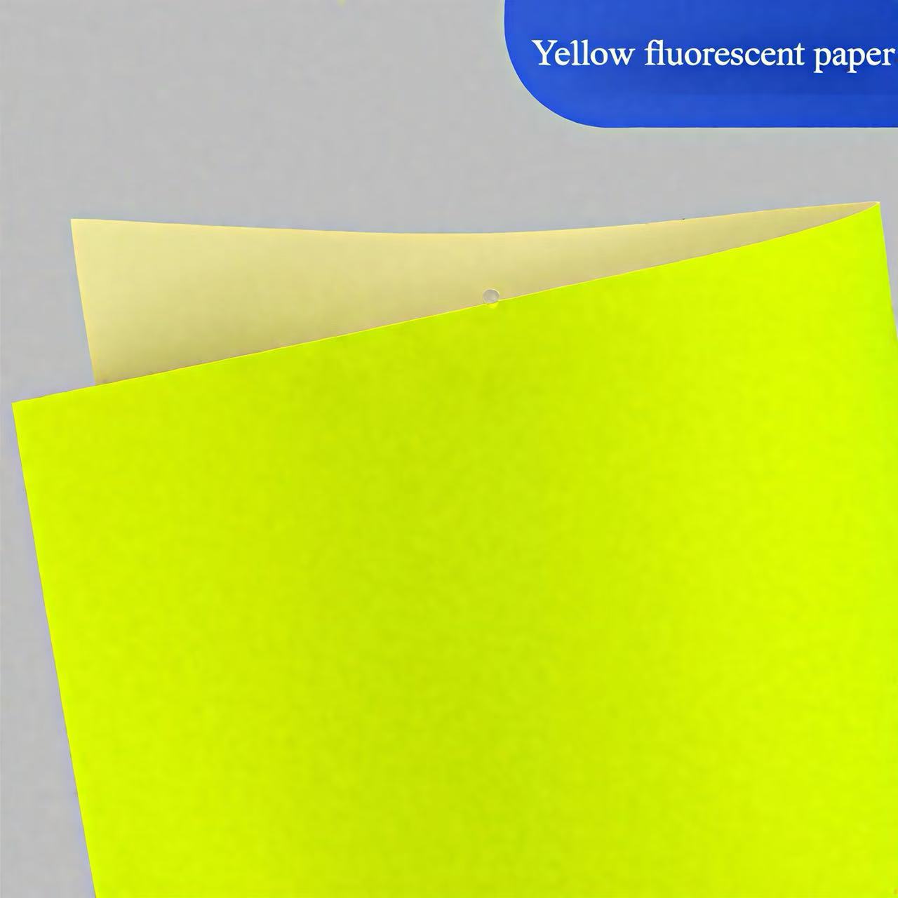 Fluorescent Paper Series Self-adhesive sticker