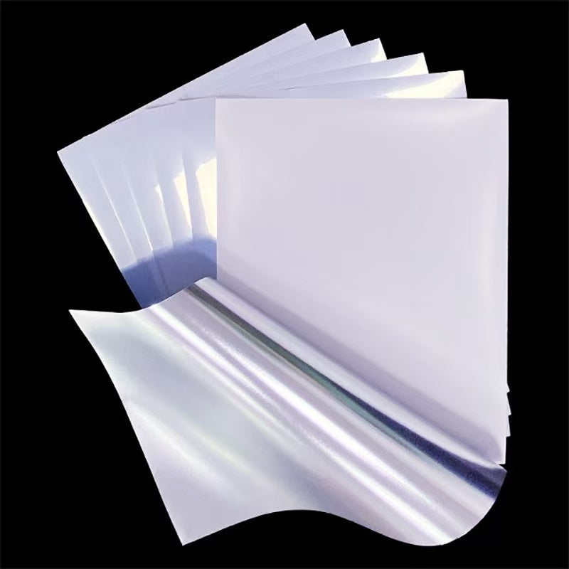 DIY Vinyl stickers Inkjet Glossy silver