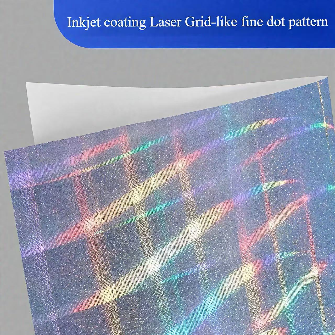 Holographic paper Self-adhesive sticker