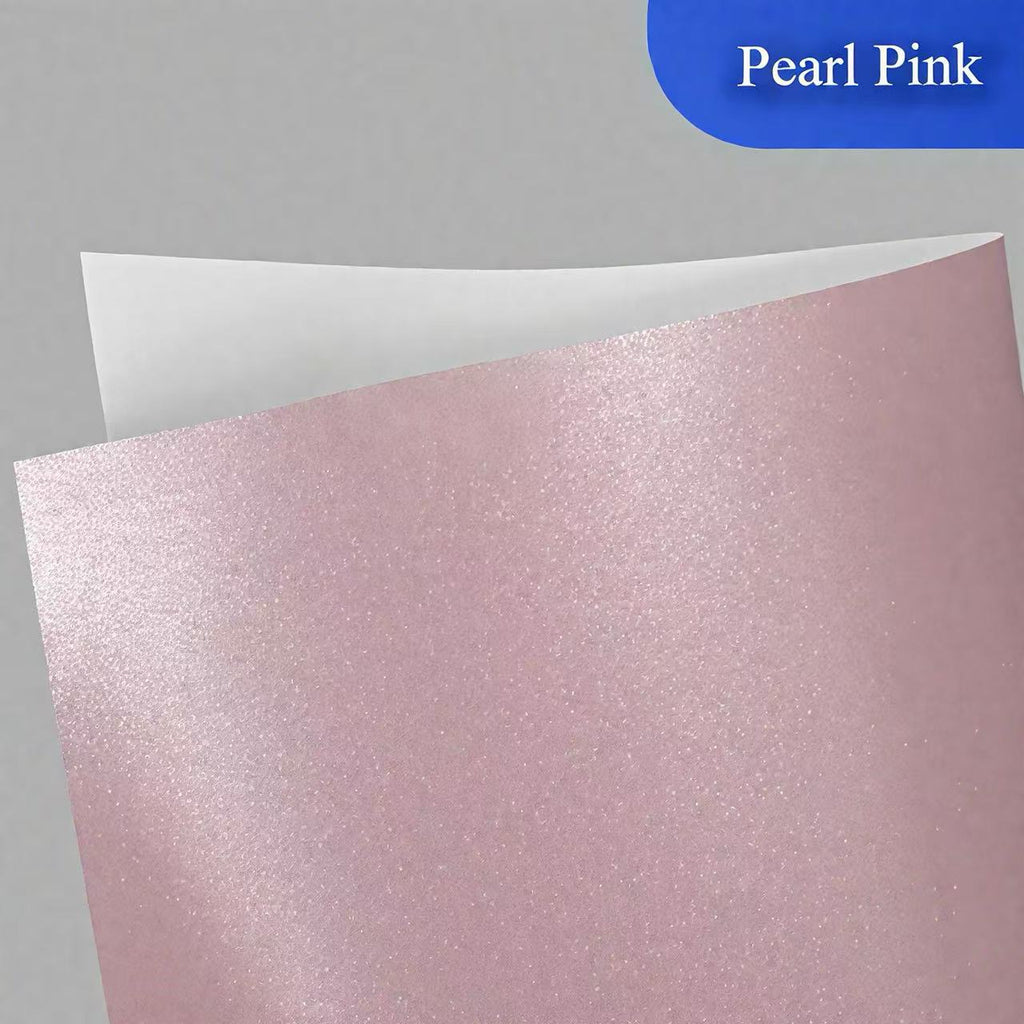 Pearl color paper Self-adhesive sticker