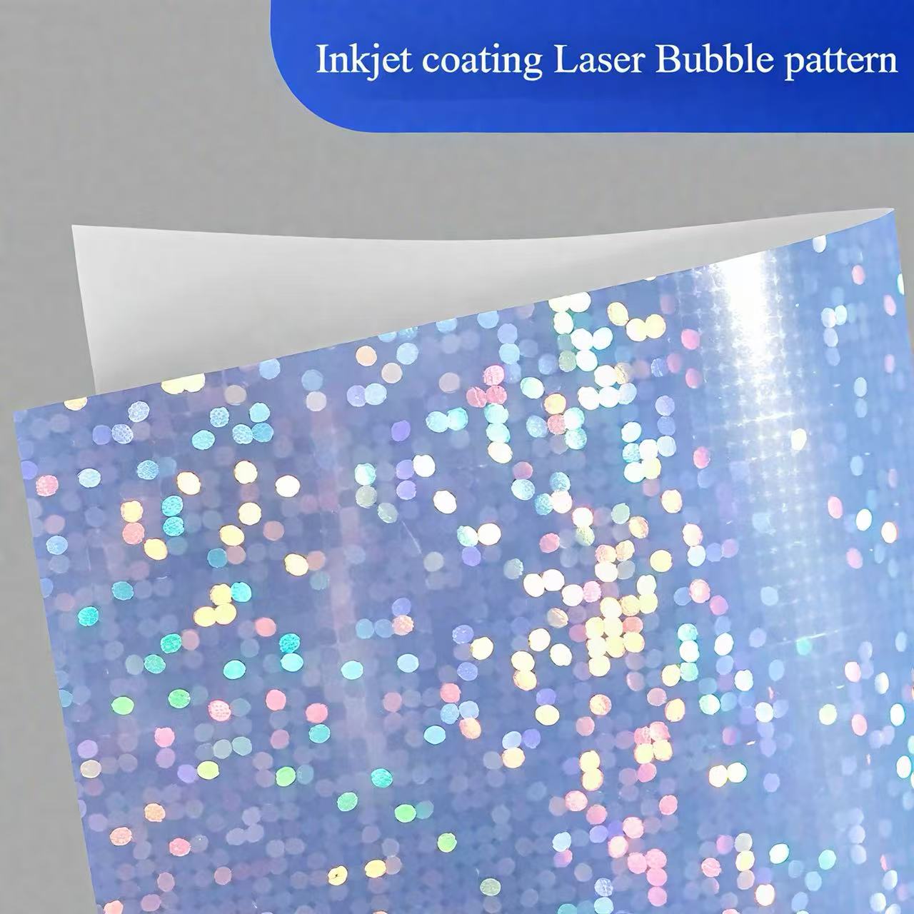 Holographic paper Self-adhesive sticker