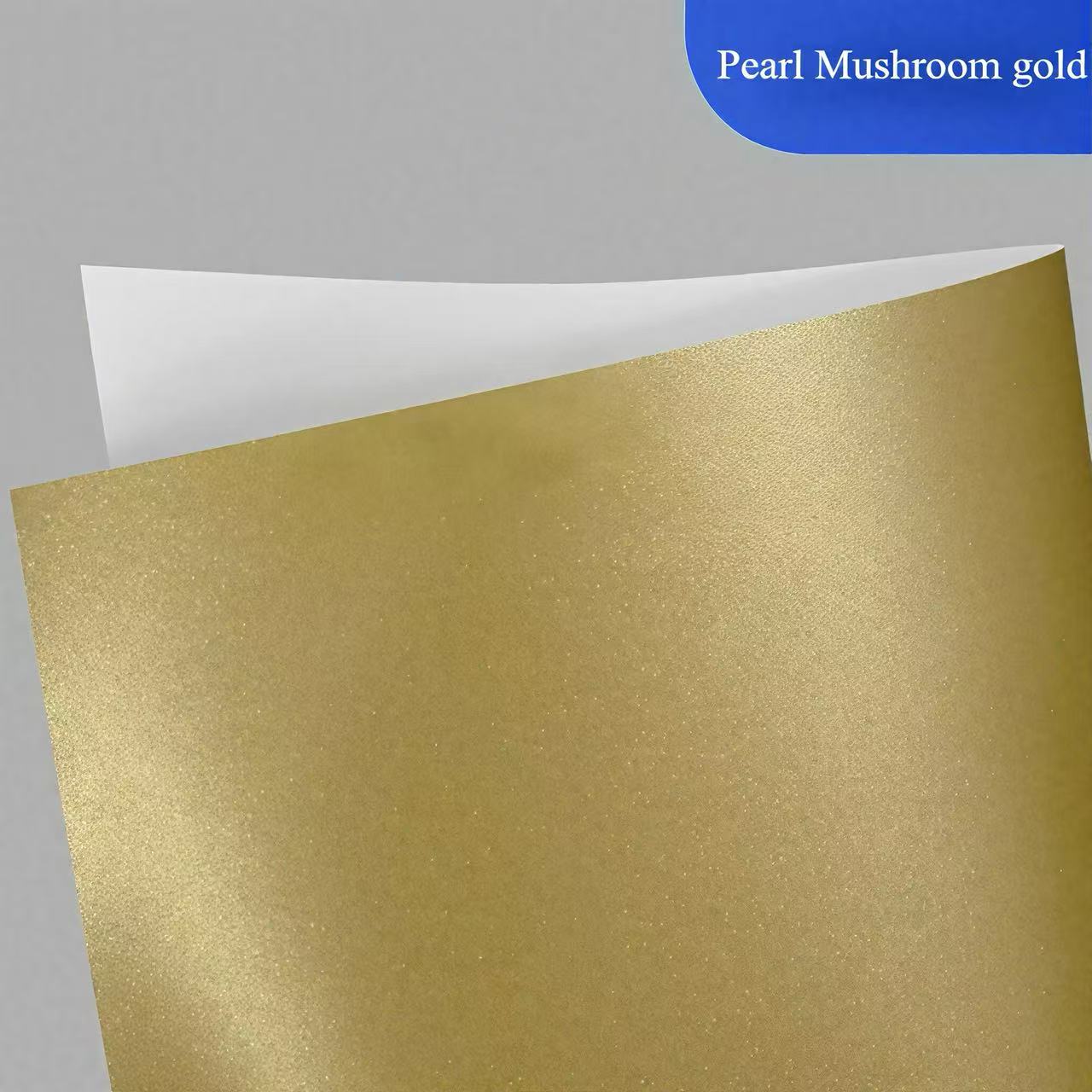 Pearl color paper Self-adhesive sticker