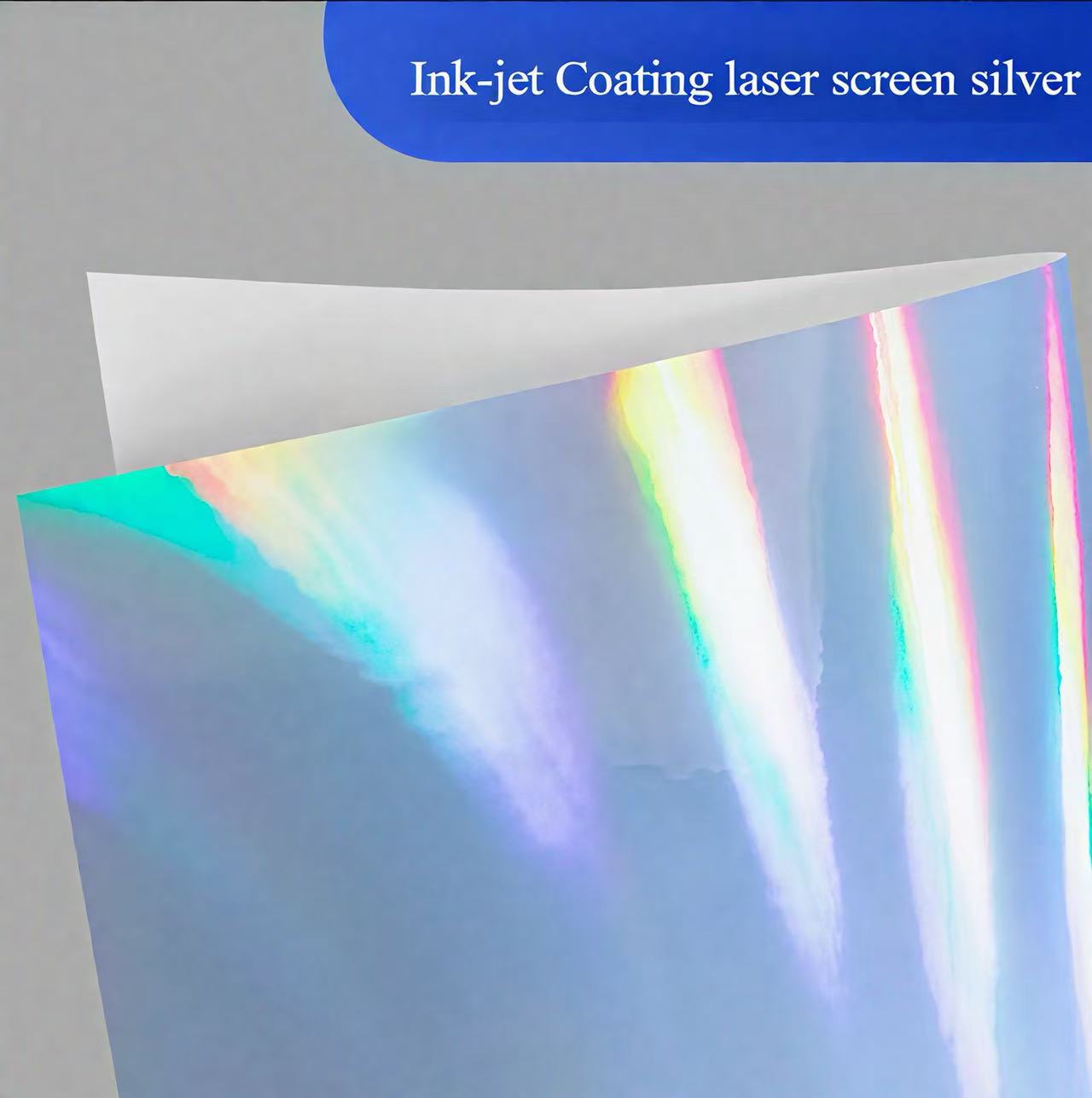 Holographic paper Self-adhesive sticker