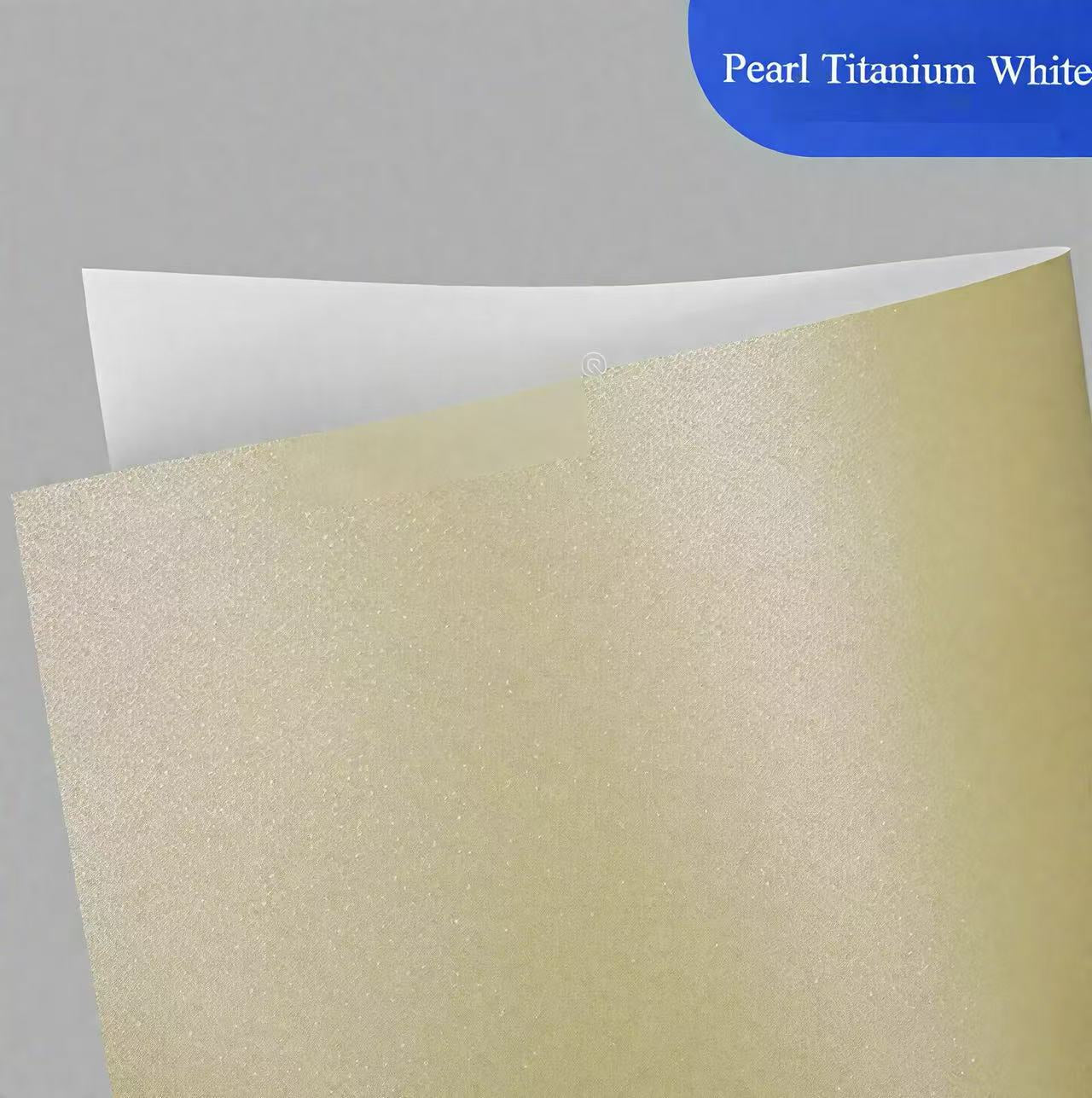 Pearl color paper Self-adhesive sticker