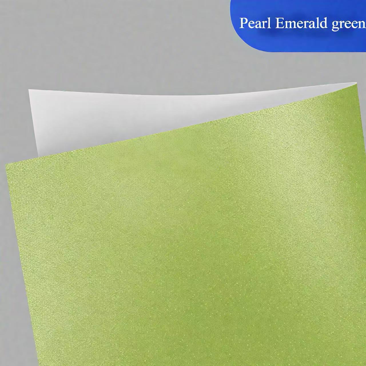 Pearl color paper Self-adhesive sticker