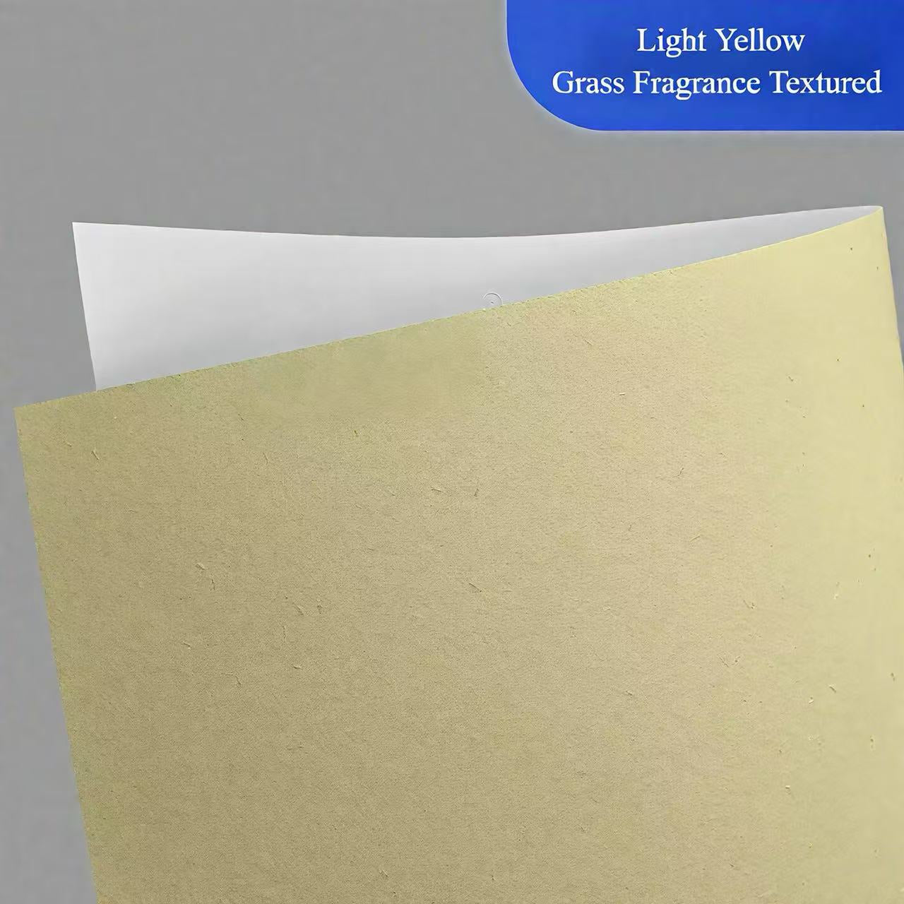 Grass Fragrance texture paper Self-adhesive sticker