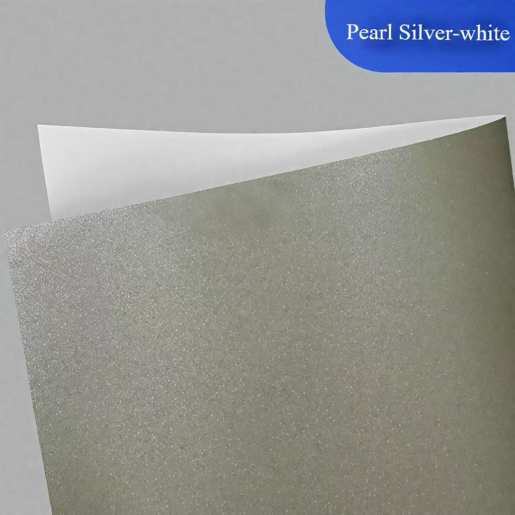 Pearl color paper Self-adhesive sticker