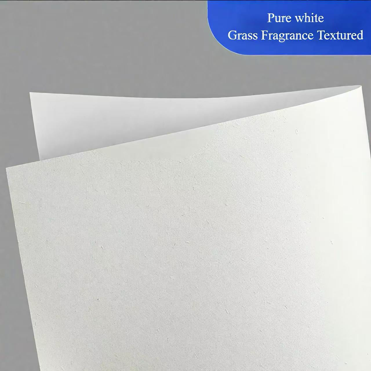 Grass Fragrance texture paper Self-adhesive sticker