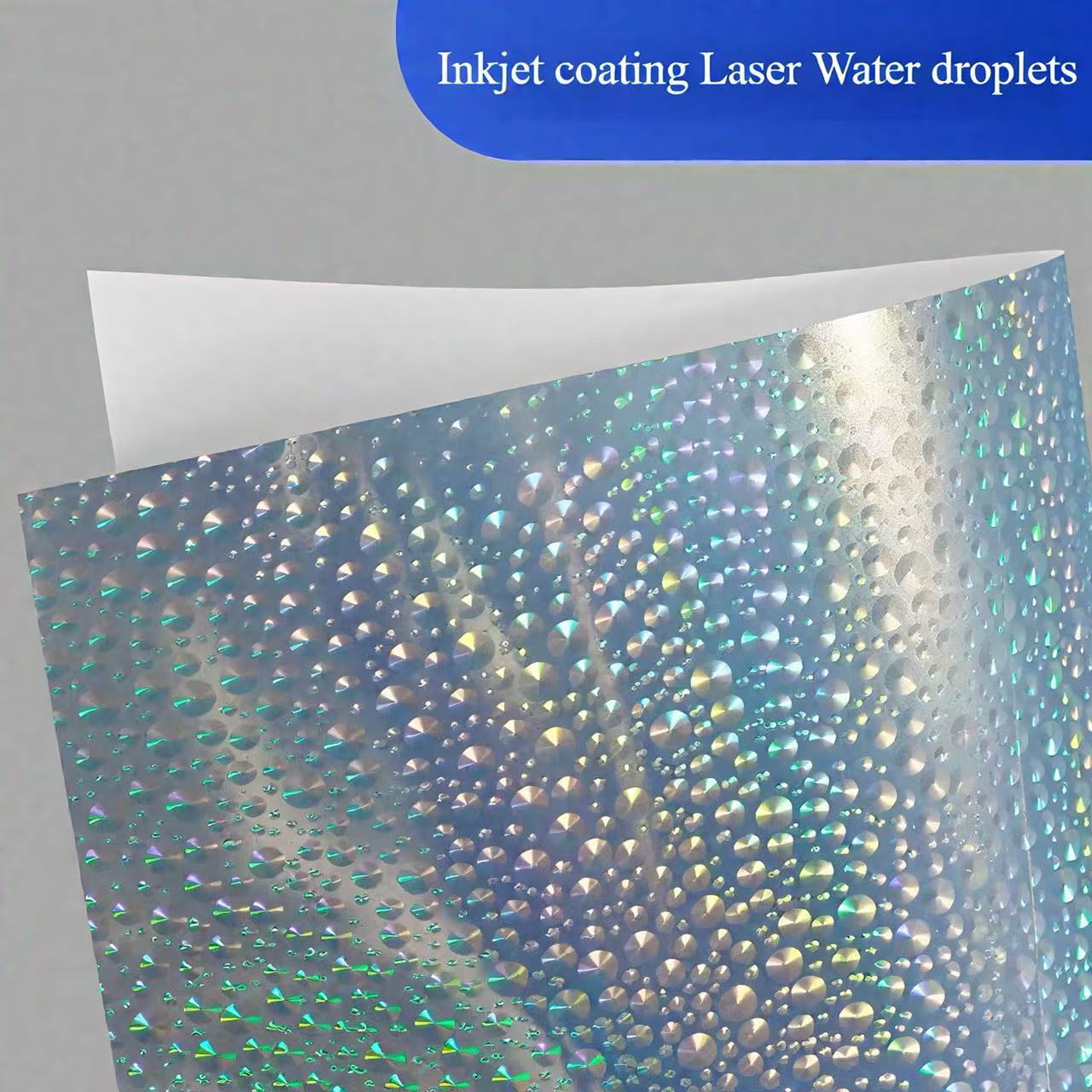 Holographic paper Self-adhesive sticker
