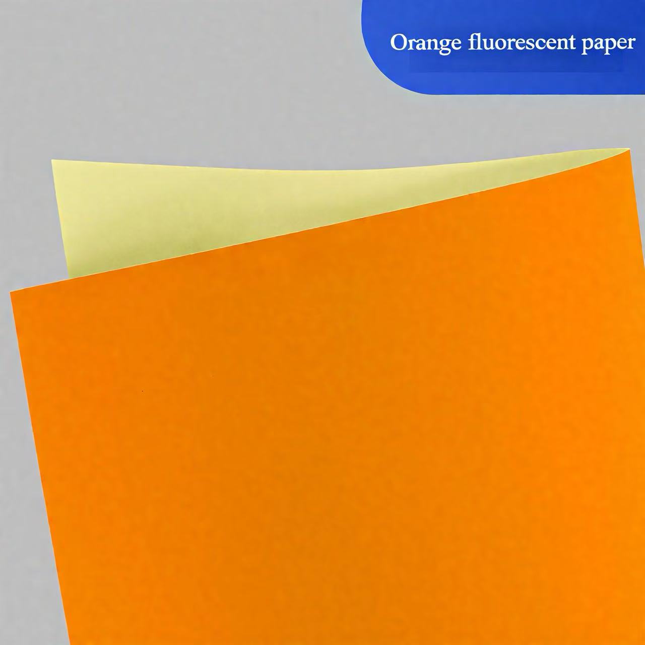 Fluorescent Paper Series Self-adhesive sticker