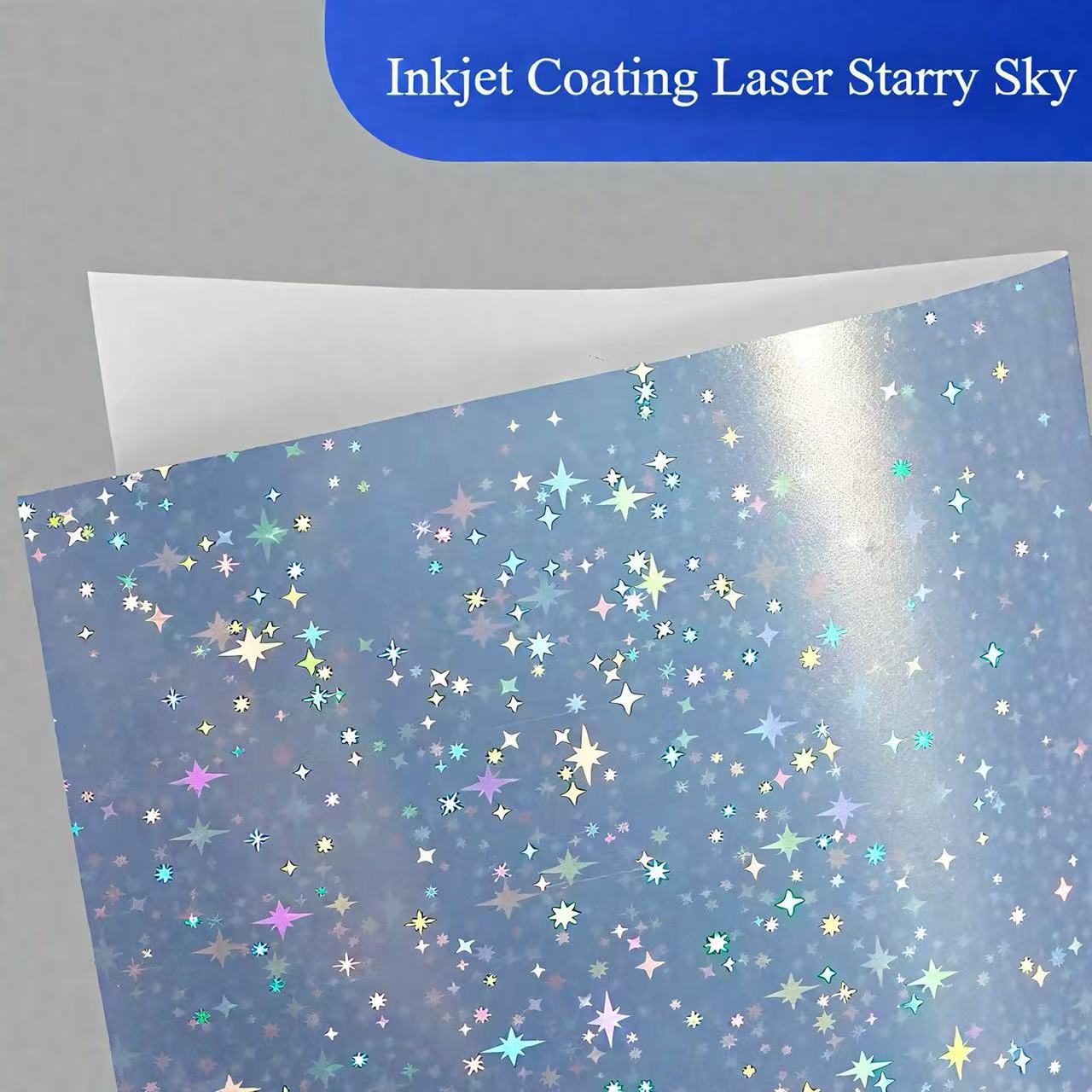 Holographic paper Self-adhesive sticker