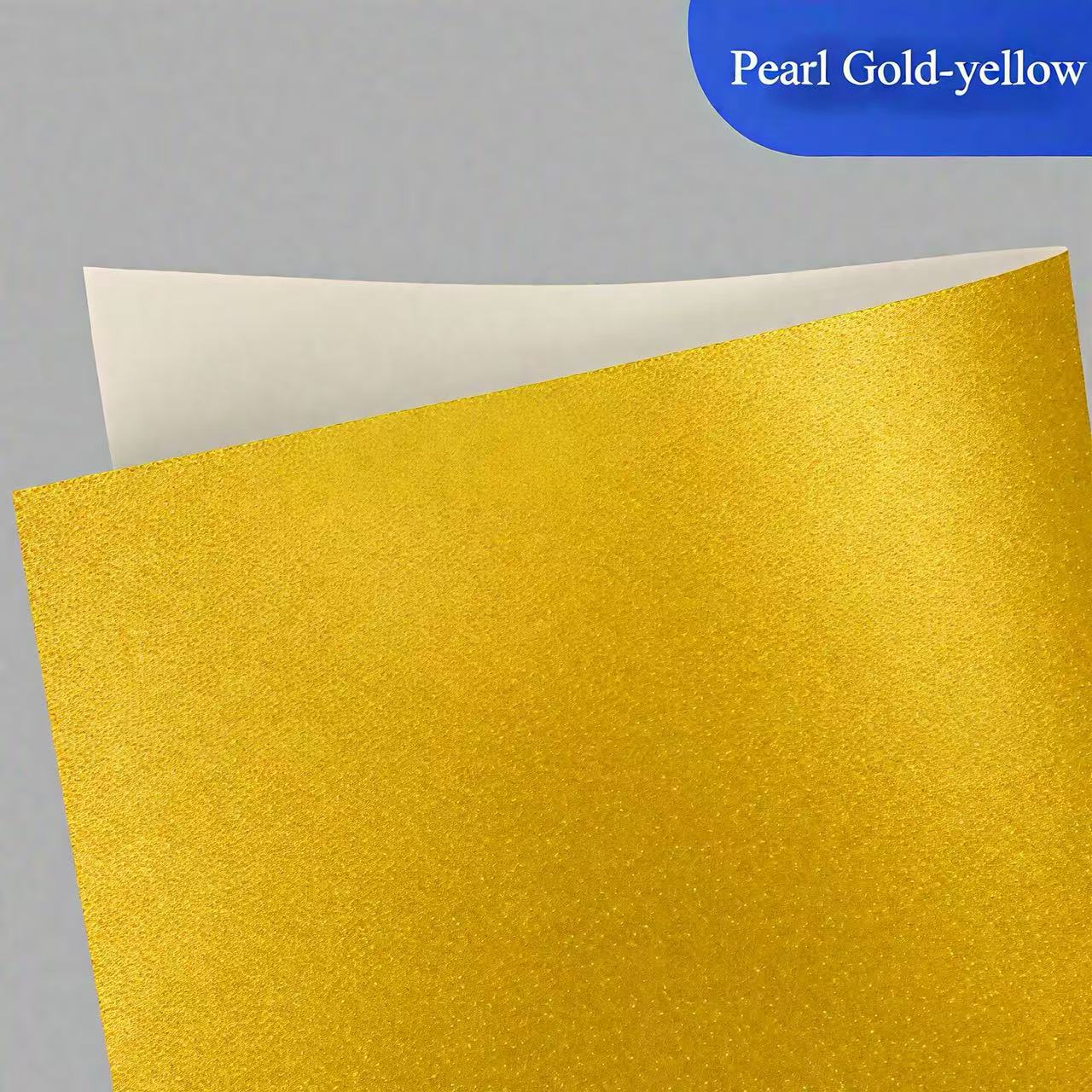 Pearl color paper Self-adhesive sticker
